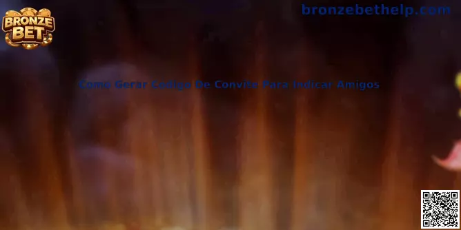 Como gerar código de convite para indicar amigos na Bronze Bet
