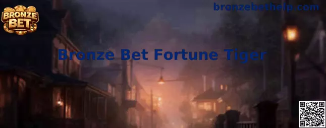 Interface ilustrativa do Bronze Bet Fortune Tiger