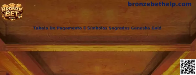 Tabela De Pagamento E Símbolos Sagrados Ganesha Gold