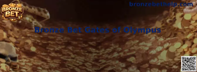 Interface do jogo Bronze Bet Gates of Olympus